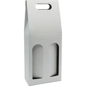 Odnosná krabice na víno VINKY 2 - bílá