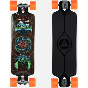Longboard LDP komplet PANTHEON Pranayama Cosmic Turtle 31.3" s Orangatang Caguama kolečky