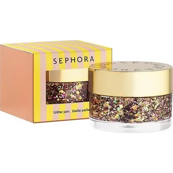 Rozjasňovač 709363-GLITTER BALM-24 - Glitter Under The Sun - Gel s barevnými třpytkami - SEPHORA COLLECTION