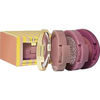 Oční stíny 709361-BENTO-24 B - Glitter Under The Sun – Trio očních stínů - SEPHORA COLLECTION