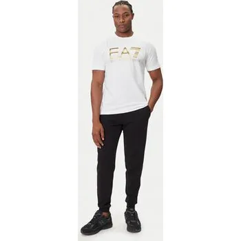 Pánské tričko EA7 Emporio Armani T-Shirt 7M001189 AF17789 U0002 Bílá Regular Fit XL