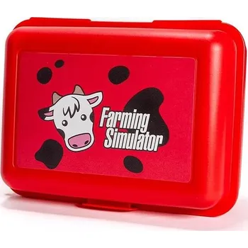 Svačinový box Svačinový box Farming Simulator Rosy Červená