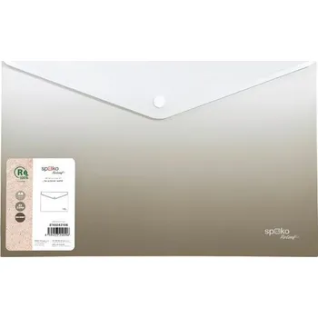 Desky s drukem Spoko ReLeaf A4 PP 1 ks Gradient - šedé