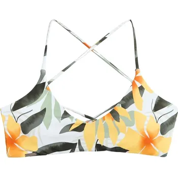 Dámské plavky Dámské plavky vrchní díl FUNDANGO-Moana Bralette Top-522-tropical green Zelená M
