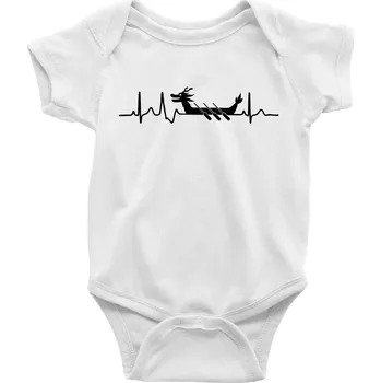 Kojenecké oblečení EKG dračí loď - Body kojenecké s krátkým rukávem - Krátký r. 12-18 měs ( Bílá )