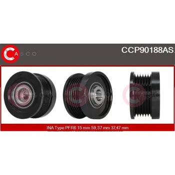 Řemenice, generátor CASCO CCP90188AS