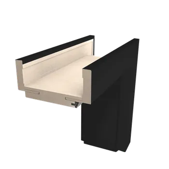 Zárubeň Obložková zárubeň Naturel Estra 80 cm pro tloušťku stěny 26-28 cm pravá O10CER80P