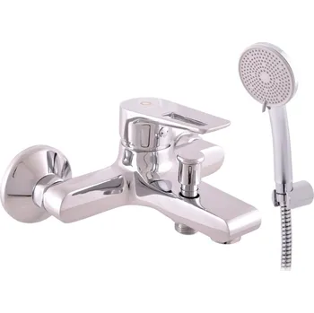 Vodovodní baterie Vanová baterie RAV SLEZÁK Colorado se sprchovým setem 100 mm chrom CO254.0/1