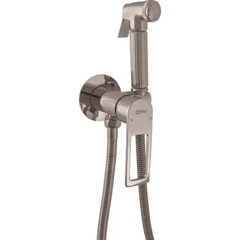 Vodovodní baterie Bidetová baterie RAV SLEZÁK Nil včetně podomítkového tělesa metal grey NL243/1MGL