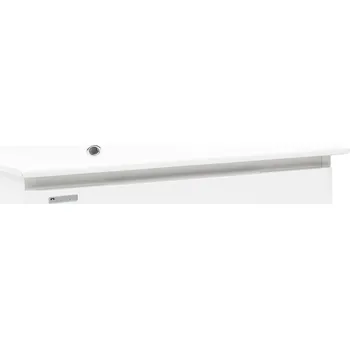 Koupelnový nábytek Koupelnová skříňka s umyvadlem Naturel Ancona 100x45x46 cm bílá lesklá ANCONA2100DVB