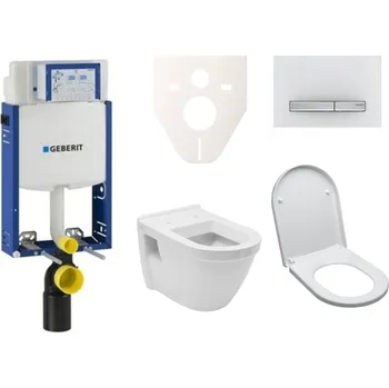 Bidet Cenově zvýhodněný závěsný WC set Geberit k zazdění + WC Integra vč. sedátka SIKOGE2V8