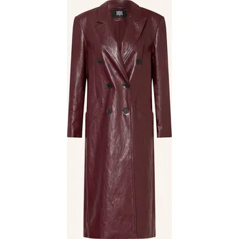 Riani Dámský Kabát V Koženém Vzhledu, tmavě fialová, 40
