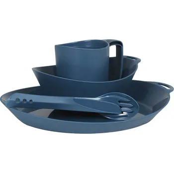 Outdoor vaření Lifeventure Ellipse 4-Piece Set Barva: NAVY BLUE