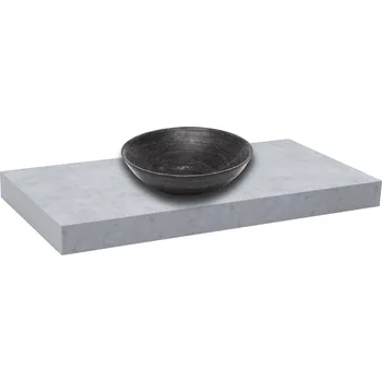 Deska pod umyvadlo bez umyvadla Naturel Dolce 250x8x50 cm beton mat DO25050BE