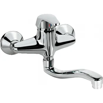 Vodovodní baterie Dřezová baterie Tres s otočným ramínkem 150 mm chrom 17041802