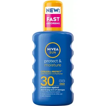 Přípravek na opalování Nivea Sun protect & moisture SPF 30 sprej 200ml