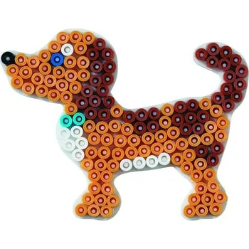 Dětské navlékací korálky Hama podložka MIDI - pejsek