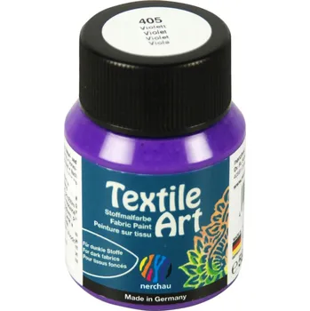 Speciální výtvarná barva Barva na tmavý textil Nerchau, 59 ml - fialová