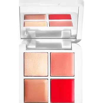 Paletka dekorativní kosmetiky 550126-LIP2CHEEK GLOW QUAD - Lip2cheek Glow Quad - Multifunkční paletka - RMS BEAUTY