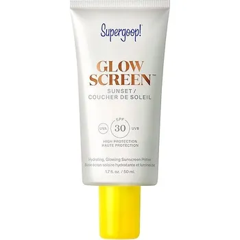 Přípravek na opalování 716164-Glowscreen SPF 30 Sunset - Glowscreen - Opalovací krém SPF 30 PA++ s kyselinou hyaluronovou - SUPERGOOP!