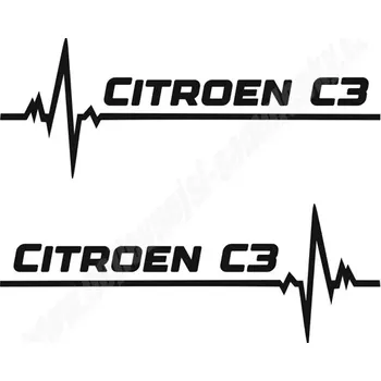 Samolepicí dekorace na vozidlo Samolepka Citroen C3