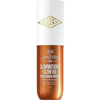 Tělový olej 749291-GLOWMOTIONS COPACABANA BRONZE 75ML - REB - GlowMotions Glow Oil – Třpytivý a vyživující tělový olej - SOL DE JANEIRO