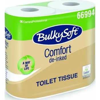 Toaletní papíry Toaletní papír BulkySoft Comfort - 2 vrstvý, 4 role