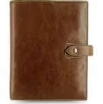 Filofax Kroužkový diář 2026 Malden A5 - hnědá