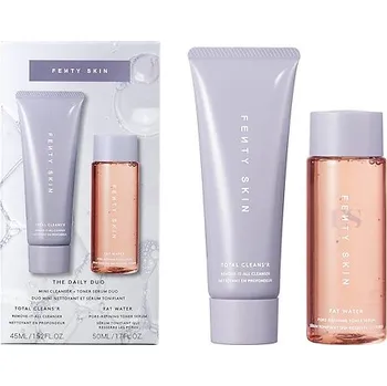 Kosmetická sada 761518-DAILY DUO - CLEANSER & TONER SET - The Daily Duo – Duo odličovače a antioxidačního séra - FENTY SKIN