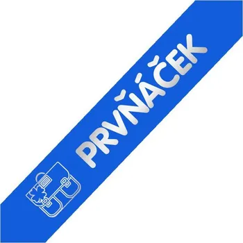 Party dekorace Šerpa - PRVŇÁČEK - modrá