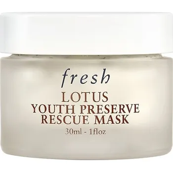 Pleťová maska 712361-LOTUS YOUTH PRESERVE RESCUE MASK 30ML - Lotus Youth Preserve Rescue Mask - Exfoliační lotosová maska proti stárnutí - FRESH
