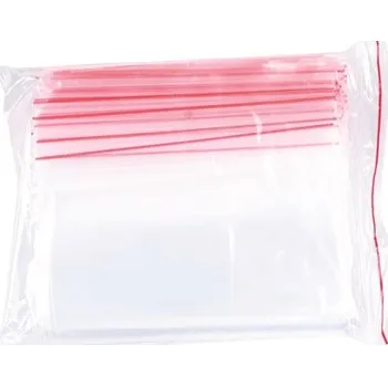 Obalový materiál OFFICE PRODUCTS Rychlouzavíratelné sáčky - 15 x 22 cm, 100 ks