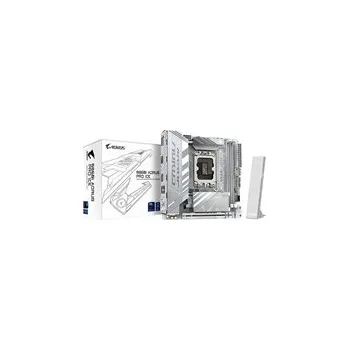 Základní deska GIGABYTE MB Sc LGA1851 B860I AORUS PRO ICE, Intel B860, 2xDDR5, 1xThunderbolt, 1xDP, 1xHDMI, WiFi, Mini-ITX