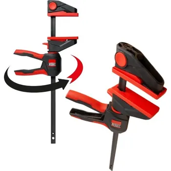 Truhlářská svěrka SVĚRKY Bessey JEDNORUČNÍ, OTOČNÉ DRŽADLO EZ360S, SADA (2 KS) 104-208mm