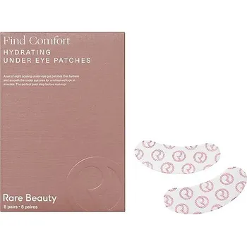 Pleťová maska 722560-FIND COMFORT HYDRA UNDER EYE PATCHES - Find Comfort Under Eye Patch Kit – Hydratační náplasti pod oči - RARE BEAUTY