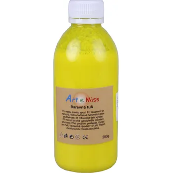 Akrylátová tuš - 250 g - 62 žlutá