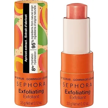 Dekorativní kosmetika 690792-RENO GOMMAGE LÈVRES ABRICOT - Peeling na rty s osmihodinovou hydratací - SEPHORA COLLECTION