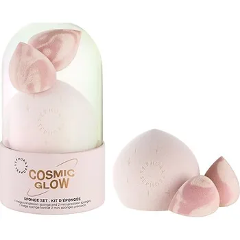Kosmetická sada 725417-NEW SPONGE SET OS-25 - Kit D'éponges Teint Cosmic Glow – Sada houbiček na make-up - SEPHORA COLLECTION