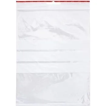 Q-Connect Rychlouzavír.sáčky Q-Connect,15x20 cm,100 ks,pruhy