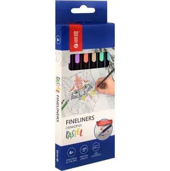 Memobe Liner MemoBe, sada 6 pastelových barev