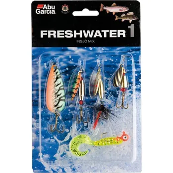 Rybářský háček 5ks - Sada Nástrah Abu Garcia Freshwater Mix 1