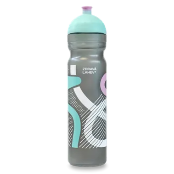 Láhev R&B Zdravá lahev 1,0l - SPORT ELEMENT tyrkysová + náhradní zátka