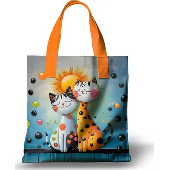 Panel- Taška/Vak Malované kočičky