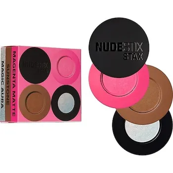 Tvářenka 734795-2024 3PC STAX KIT - Sunpink Glow Set – Sada make-upu - NUDESTIX