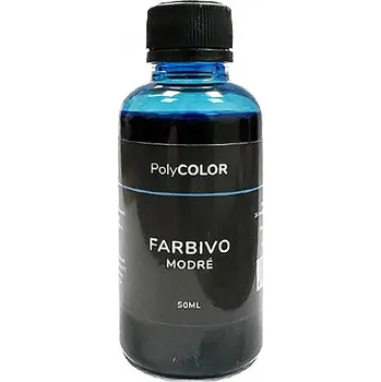 Modré barvivo do vody Poly COLOR, 50 ml POLY-Farb