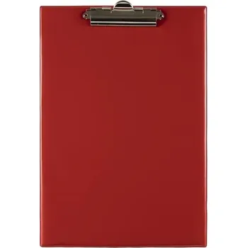Karton PP Psací podložka s klipem A4, 25 listů, červená 474.202