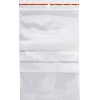 Q-Connect Rychlouzavír.sáčky Q-Connect,10x15 cm,100 ks,pruhy