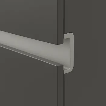 Paradox Úchytkový profil za dvířka OLYMP - C / Hliník 3 m