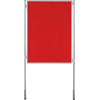 Paraván Textilní paraván ekoTAB 120 × 90 cm, červený