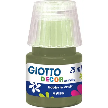 Vodová barva Akrylová barva Giotto Decor matt 25 ml - olivová